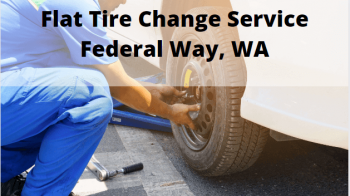 Flat Tire Change Service Federal Way, WA