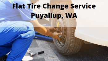 Flat Tire Change Service Puyallup, WA