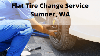 Flat Tire Change Service Sumner, WA